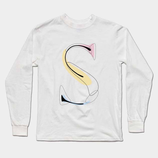 Pastel S Long Sleeve T-Shirt by Explicit Design